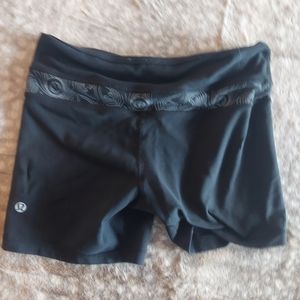Lululemon reversible spandex shorts